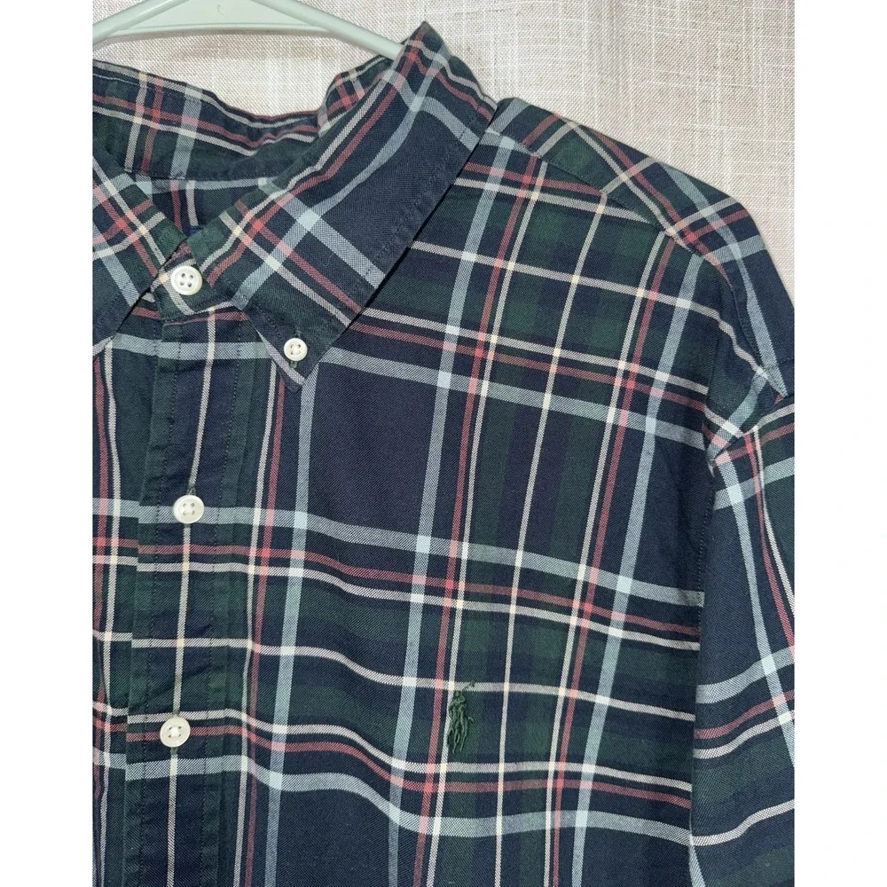 NWT Men's XXL Ralph Lauren Long Sleeve Button Down Shirt Pony 100% Cotton - Picture 3 of 7